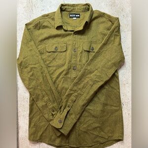 Reef Brand Button Down Shirt Size Small